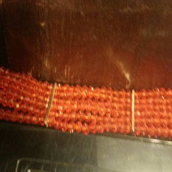 Handmade Glass Bead Piece Statement Set - Picture 7 of 9